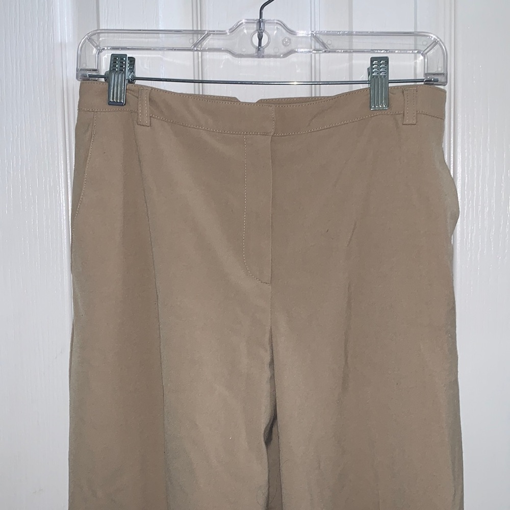 cream/tan dress pants, size 4